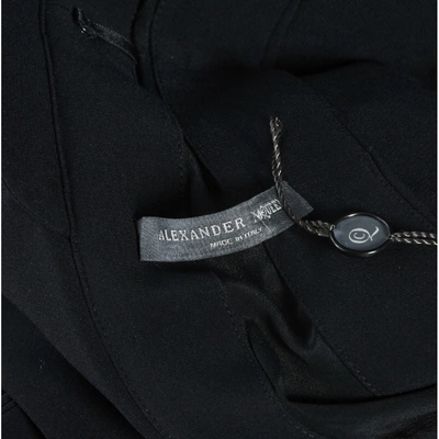 Pre-owned Alexander Mcqueen Black Cotton Dress
