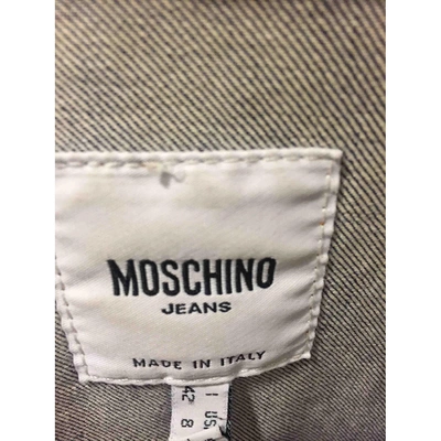 Pre-owned Moschino Cheap And Chic Short Vest In Blue