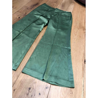 Pre-owned Isabel Marant Trousers In Green