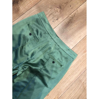 Pre-owned Isabel Marant Trousers In Green