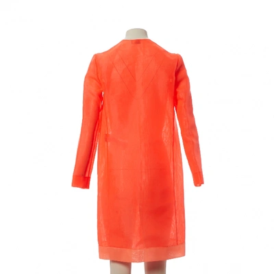 Pre-owned Fendi Jacket In Orange