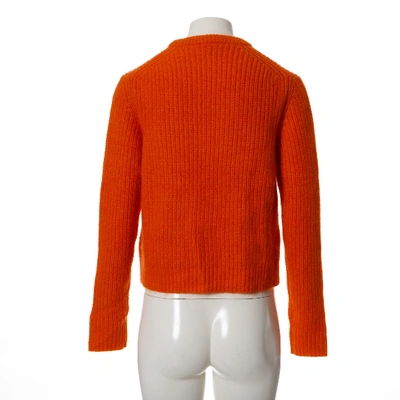 Pre-owned Calvin Klein 205w39nyc Cashmere Jumper In Orange
