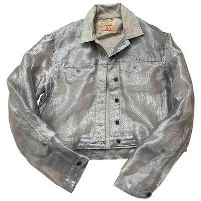 Pre-owned Y/project Biker Jacket In Beige