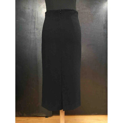 Pre-owned Krizia Mid-length Skirt In Black