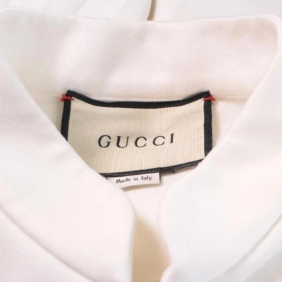Pre-owned Gucci White Dress