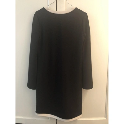 Pre-owned Merci Mini Dress In Black