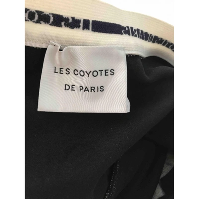 Pre-owned Les Coyotes De Paris Mini Skirt In Multicolour
