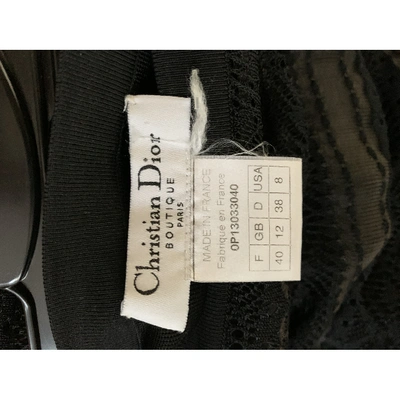Pre-owned Dior Mid-length Skirt In Black
