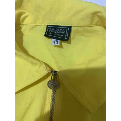 Pre-owned Versus Shirt In Yellow