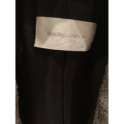 Pre-owned Mauro Grifoni Silver Cotton Jacket