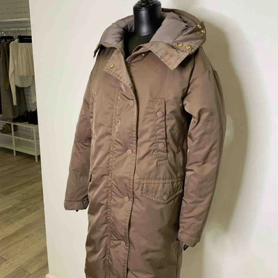 Pre-owned Alexander Terekhov Coat In Beige