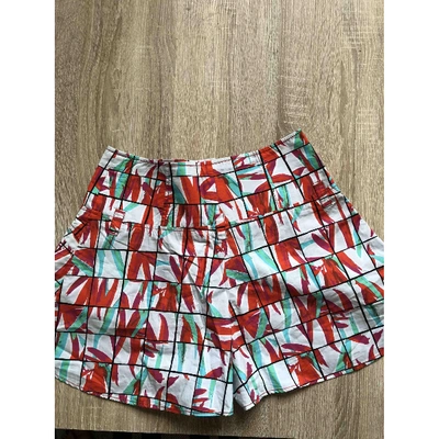 Pre-owned Kenzo Multicolour Cotton Shorts