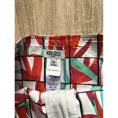 Pre-owned Kenzo Multicolour Cotton Shorts