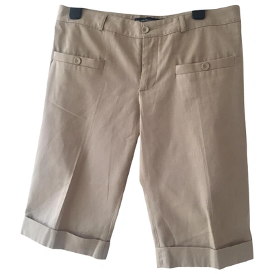 Pre-owned Balenciaga Beige Cotton Shorts