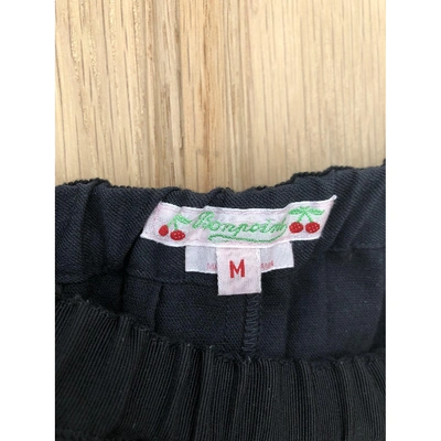 Pre-owned Bonpoint Blue Wool Skirt