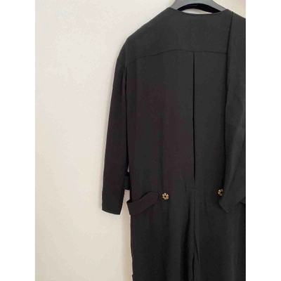 ACNE STUDIOS Pre-owned Silk Jumpsuit In Black