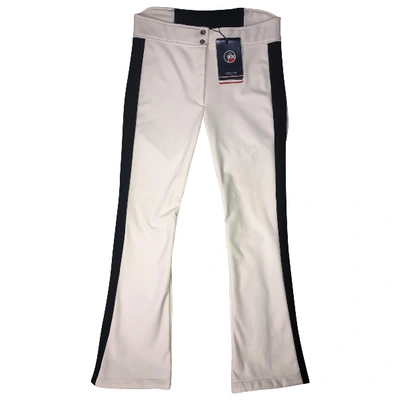 Pre-owned Fusalp Trousers In White