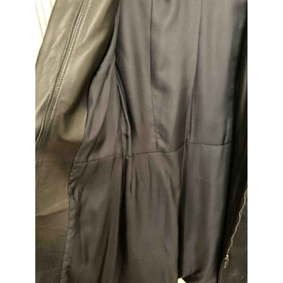 Pre-owned Amanda Wakeley Black Fur Coat