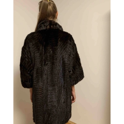 Pre-owned Fendi Brown Mink Coat