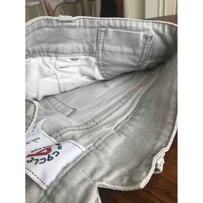 Pre-owned Cycle Slim Pants In Grey