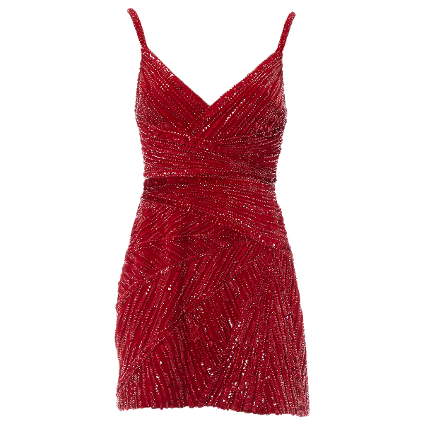 elie saab red dress