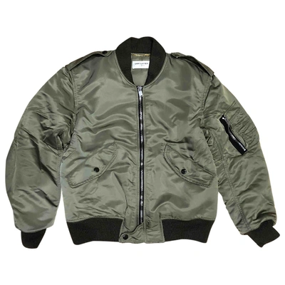 Pre-owned Saint Laurent Jacket In Khaki