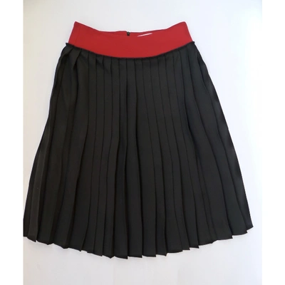 Pre-owned Victoria Beckham Mid-length Skirt In Black