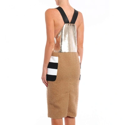 Pre-owned Max Mara Mid-length Dress In Camel