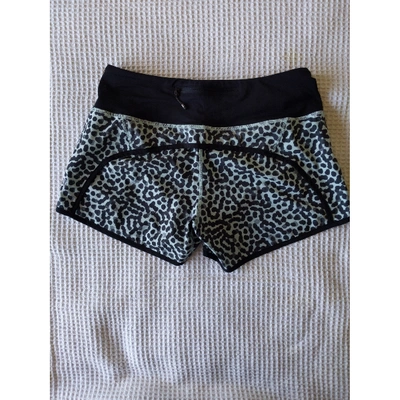 Pre-owned Lululemon Multicolour Polyester Shorts