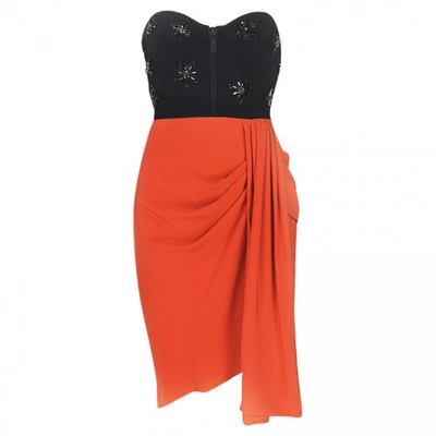 Pre-owned Emilio Pucci Mid-length Dress In Orange