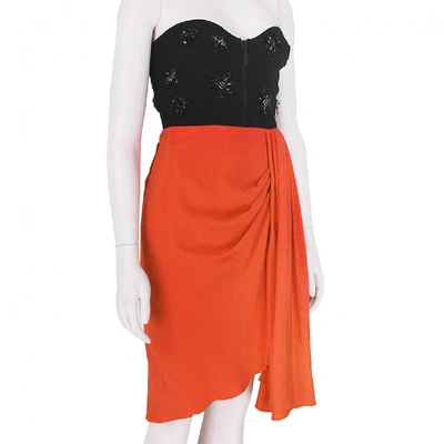 Pre-owned Emilio Pucci Mid-length Dress In Orange