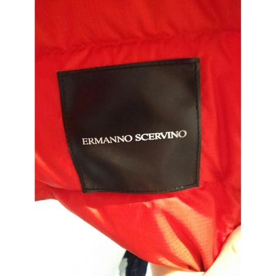 Pre-owned Ermanno Scervino Jacket In Red