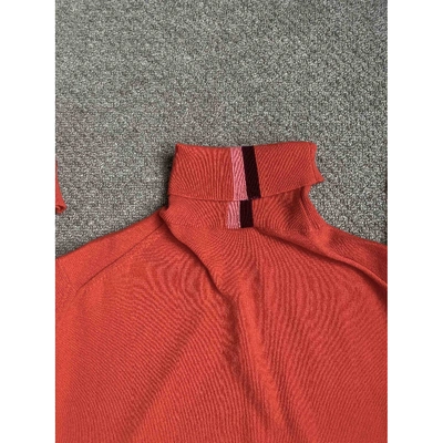 Pre-owned Paul Smith Cashmere Jumper In Orange