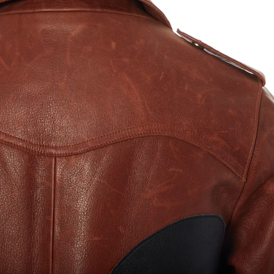 Pre-owned Aalto Leather Jacket In Brown