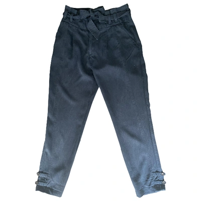 Pre-owned Comptoir Des Cotonniers Carot Pants In Blue