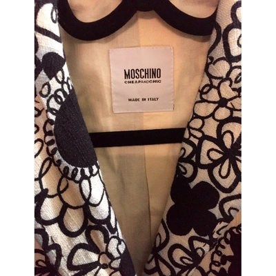 Pre-owned Moschino Cheap And Chic Ecru Cotton Jacket