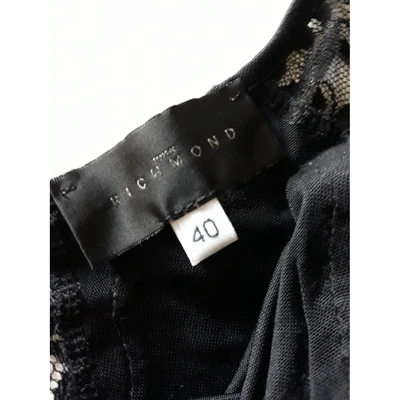 Pre-owned John Richmond Vest In Black