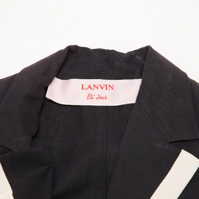 Pre-owned Lanvin Navy Cotton Jacket