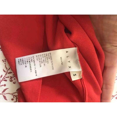 Pre-owned Alyx Red Knitwear
