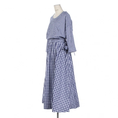 Pre-owned Rosetta Getty Navy Cotton Dress