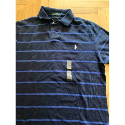 Pre-owned Polo Ralph Lauren Polo Shirt In Blue