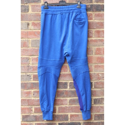 Pre-owned Haider Ackermann Trousers In Blue