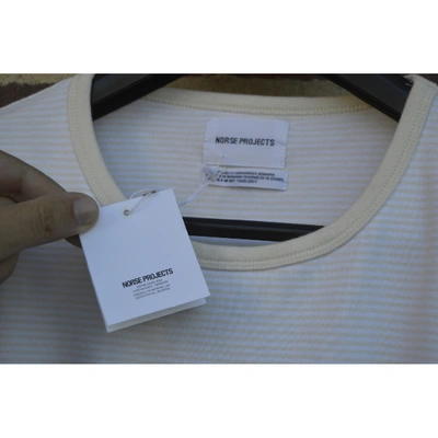 Pre-owned Norse Projects White Cotton T-shirts