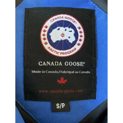 Pre-owned Canada Goose Blue Coat