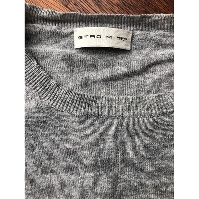 Pre-owned Etro Pull In Grey