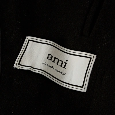Pre-owned Ami Alexandre Mattiussi Wool Dufflecoat In Black