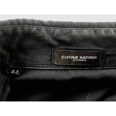 Pre-owned Costume National Shirt In Black