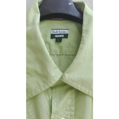 Pre-owned Paul Smith Shirt In Green