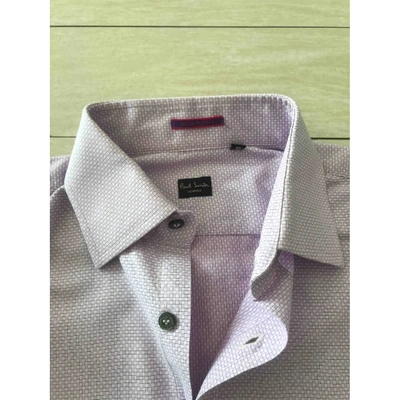 PAUL SMITH Pre-owned Shirt In Purple