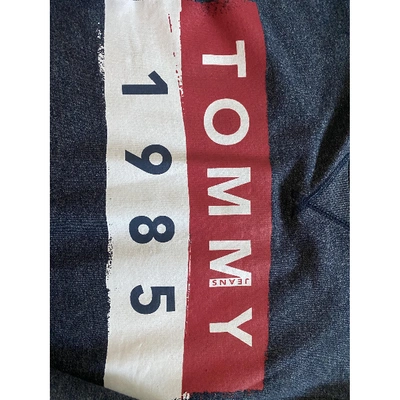 Pre-owned Tommy Hilfiger Anthracite Cotton Knitwear & Sweatshirts